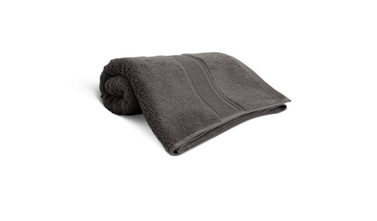 Habitat Supersoft Bath Sheet - Dark Grey