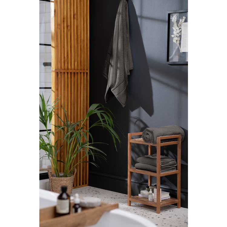 Habitat Supersoft Bath Sheet - Dark Grey 0