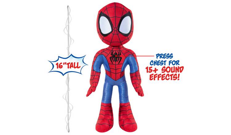 Spidey and his Amazing Friends 16-Inch Plush with Sounds