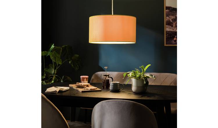 Argos deals mustard lampshade