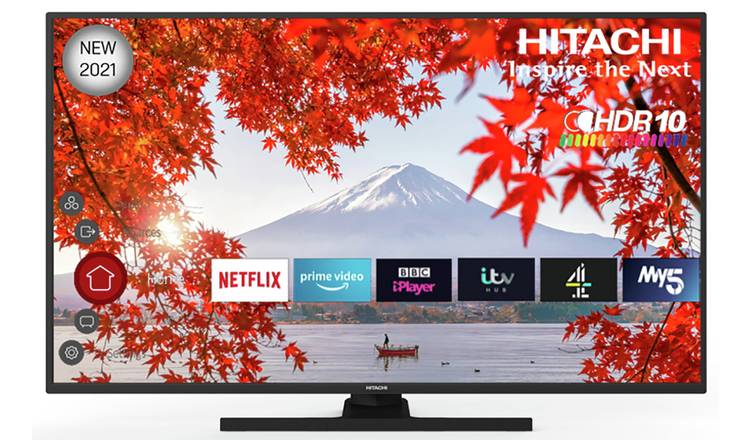 Buy Hitachi 58 Inch 58hk6100ub Smart 4k Uhd Hdr Freeview Tv Televisions Argos