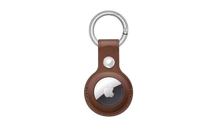 Proporta AirTag Case With Key Ring - Brown
