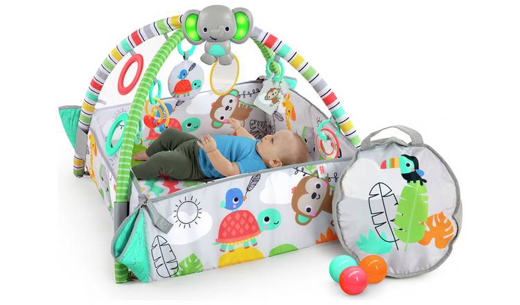 Buy Bright Starts 5in1 Activity Gym & Ball Pit Totally Tropical