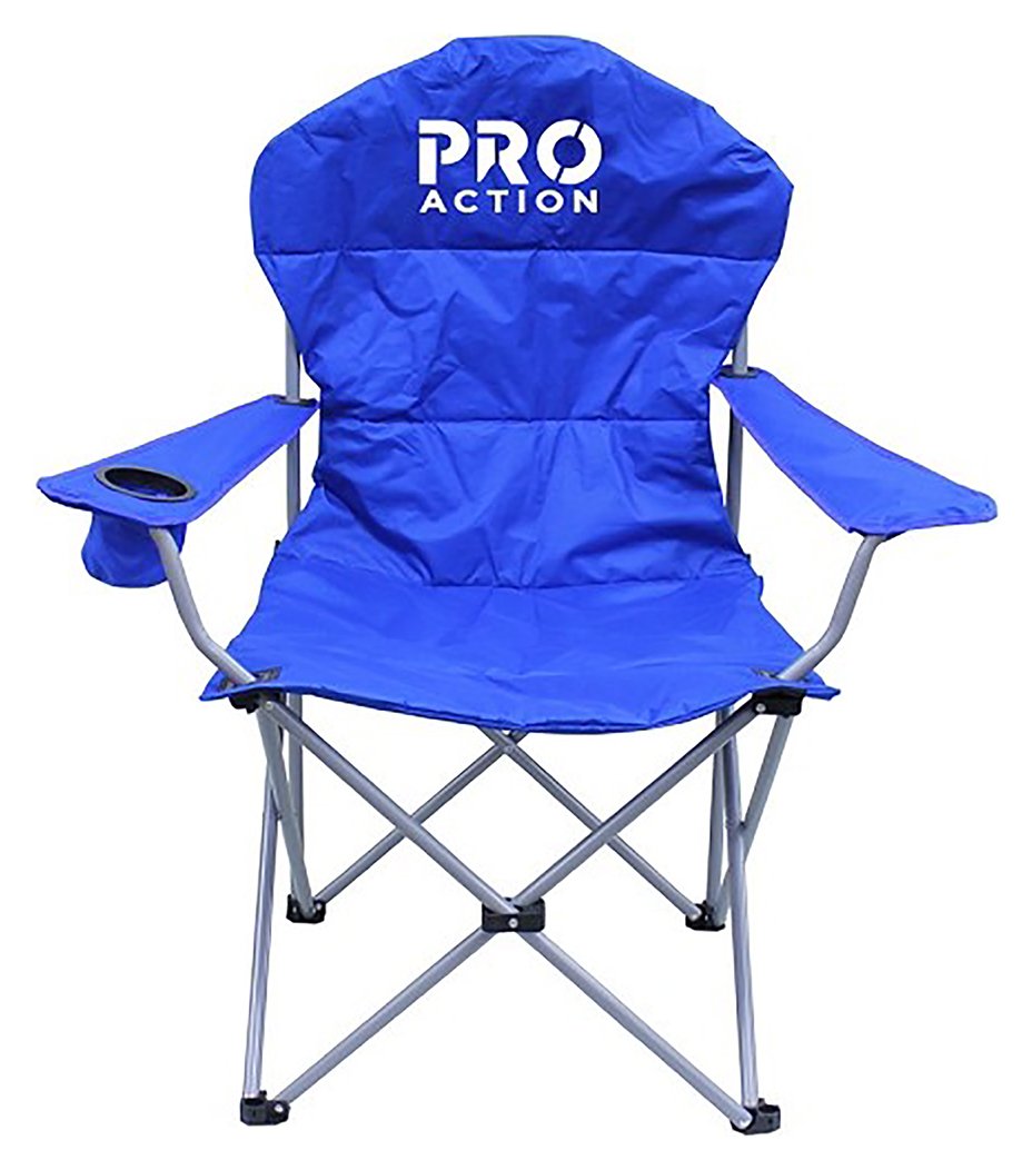 Pro Action High Back Padded Folding Camping Chair