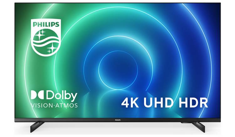 Onafhankelijkheid Ezel legering Buy Philips 50 Inch 50PUS7506 Smart 4K UHD HDR LED Freeview TV |  Televisions | Argos
