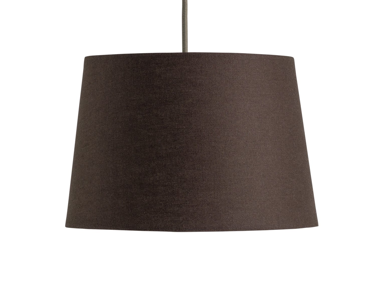 Habitat 30cm Textured Taper Shade - Charcoal