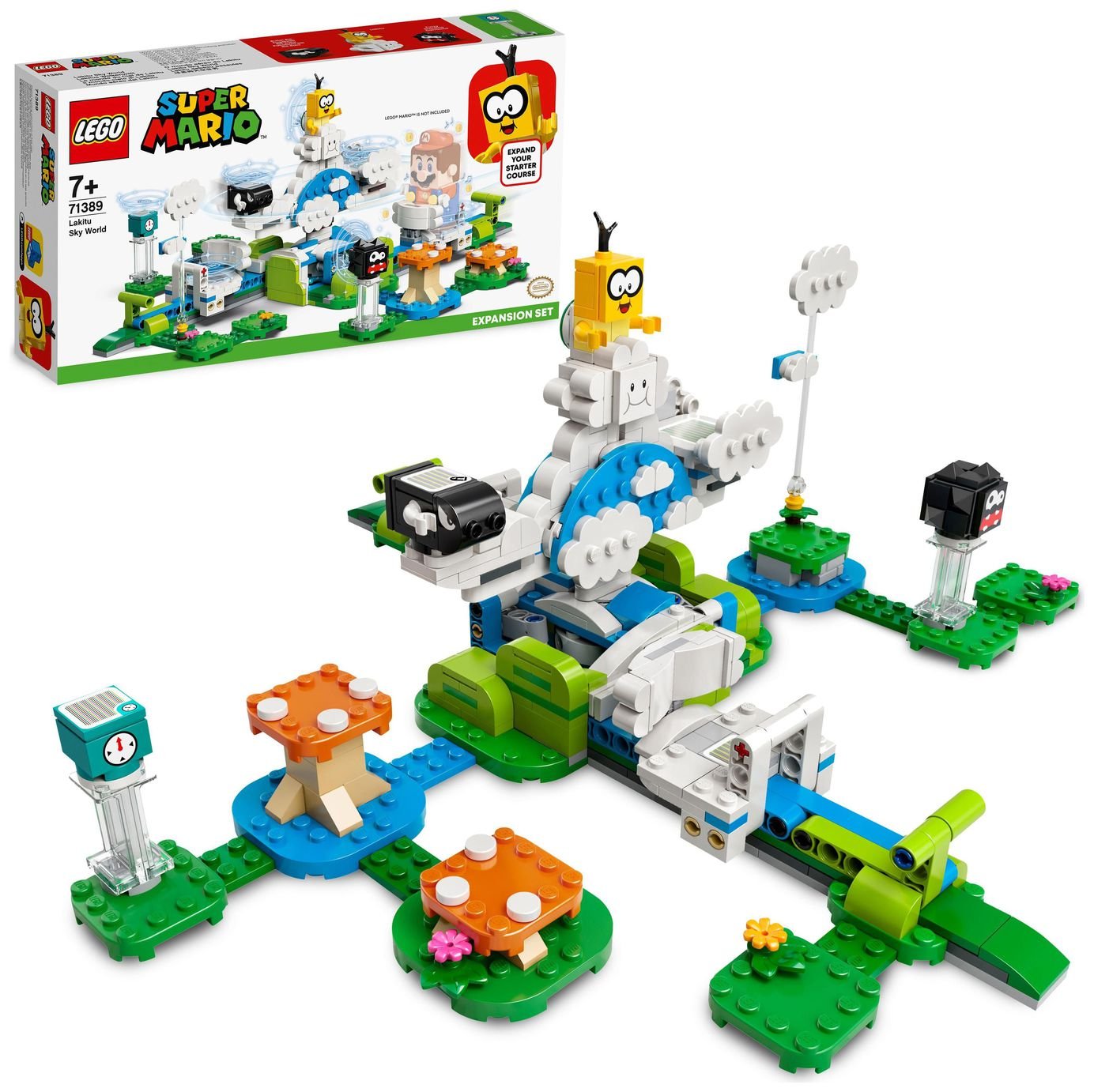 LEGO Super Mario Lakitu Sky World Expansion Set 71389 review