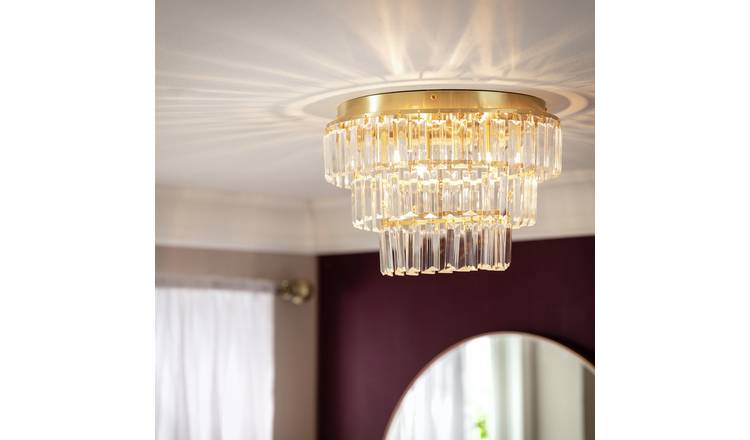 Argos gold 2024 ceiling lights