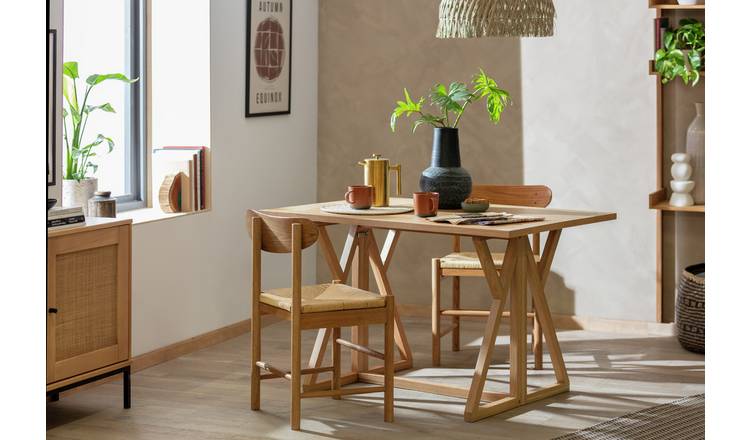 Wooden folding table discount argos