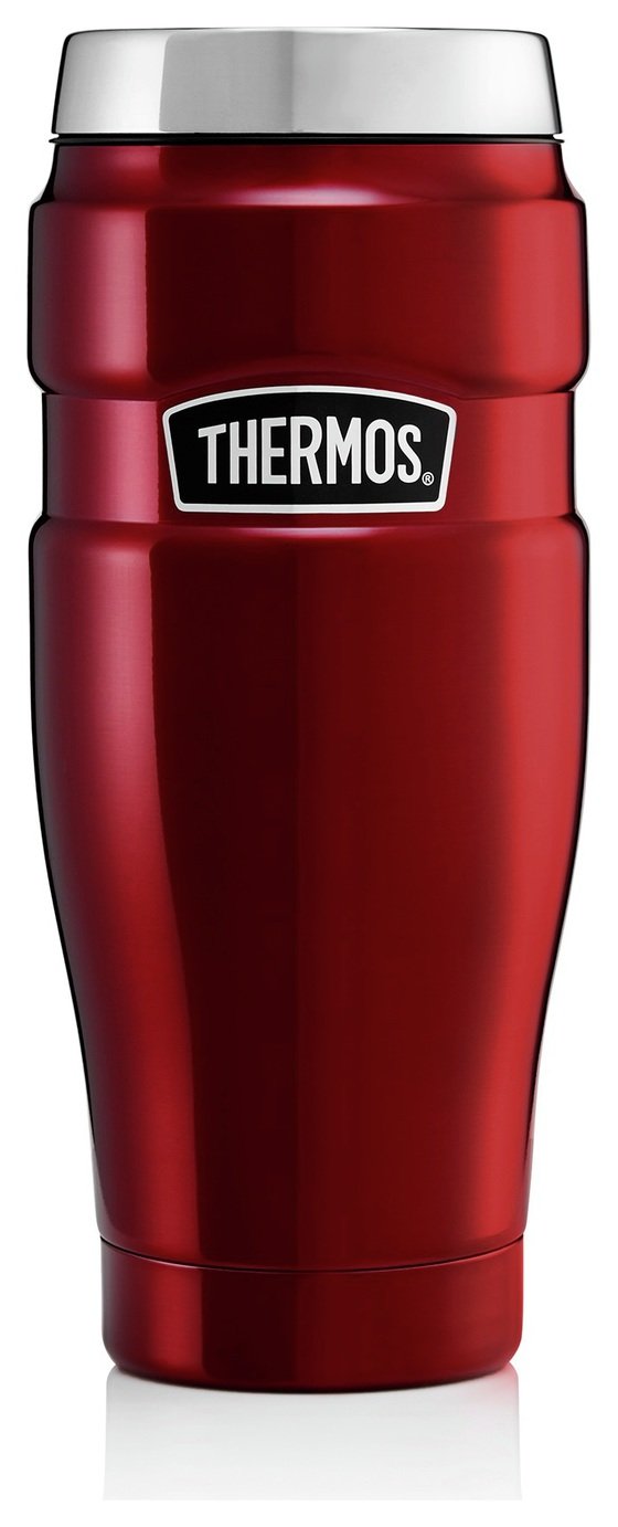 Thermos Stainless King Red Travel Tumbler - 470ml