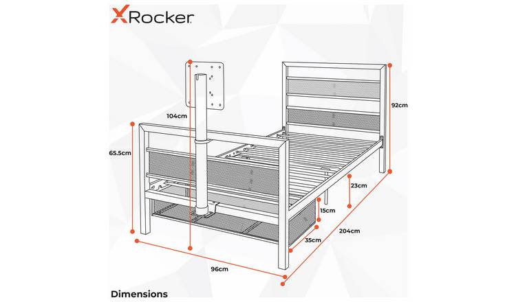 Argos deals gaming bed