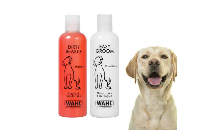 Pet shampoo store and conditioner