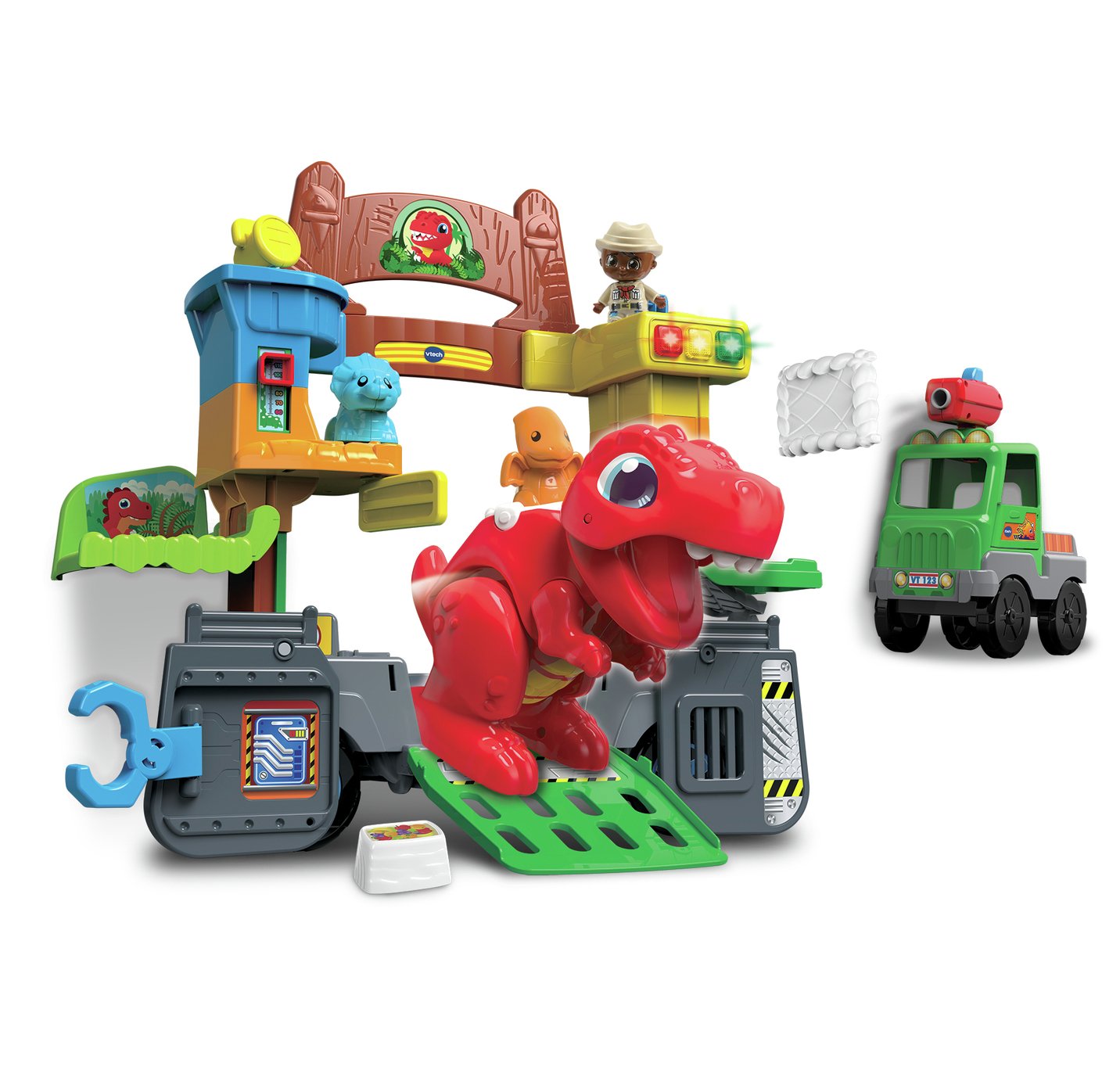 Vtech Toot Toot 2 in 1 Dinosaur Park Playset review