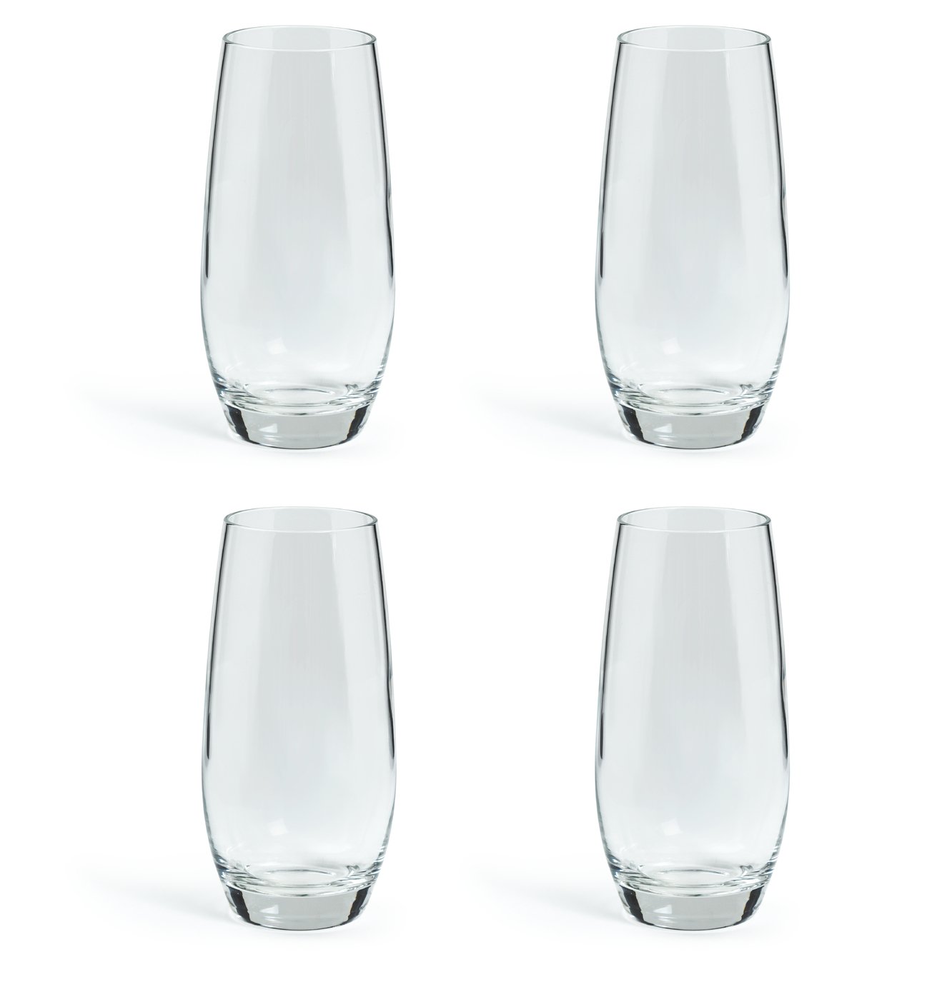 Habitat Portofino Set of 4 Hi Ball Glasses