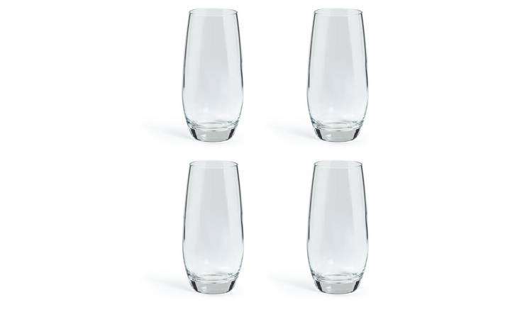 Habitat Portofino Set of 4 Hi Ball Glasses