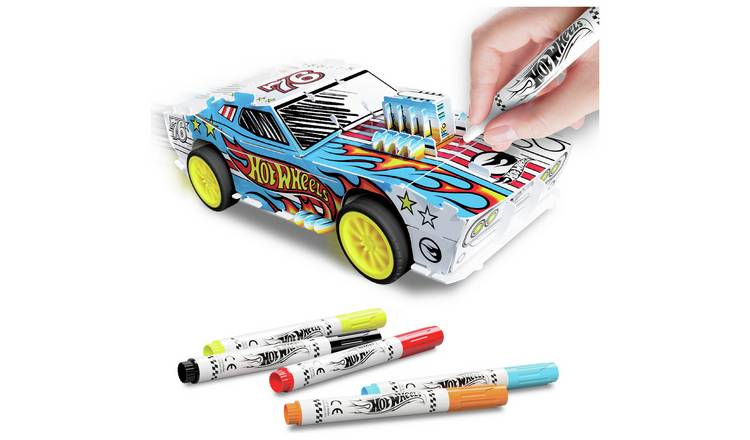 Buy Hot Wheels Maker Kitz Custom Race Kit Drawing and painting toys Argos