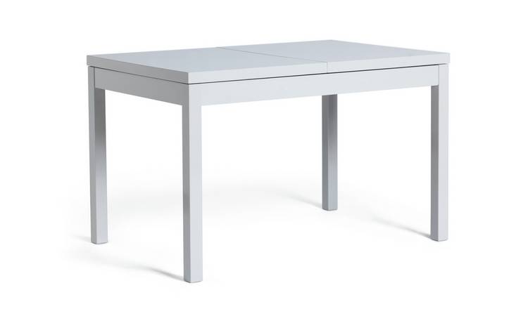 Argos Home Lyssa Extending 4-6 Seater Dining Table - White