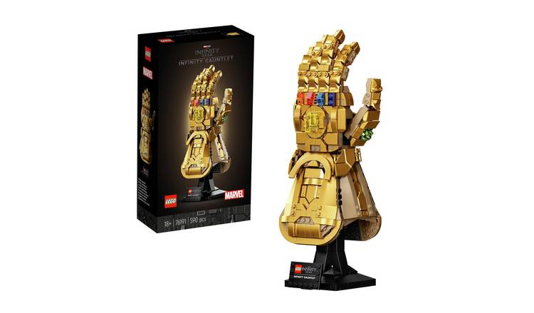 Thanos lego hot sale glove