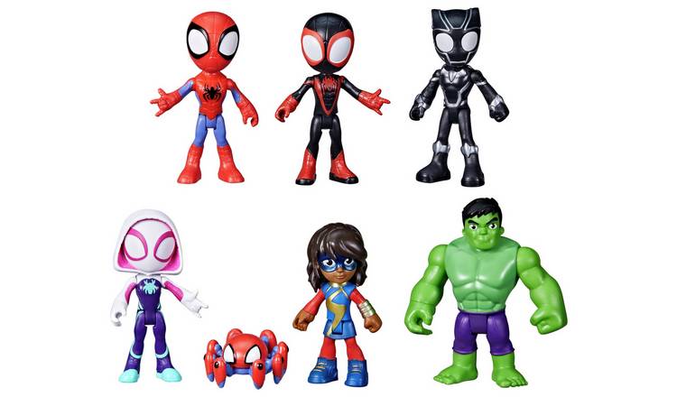 Marvel Spidey and His Amazing Friends Team Figure Collection