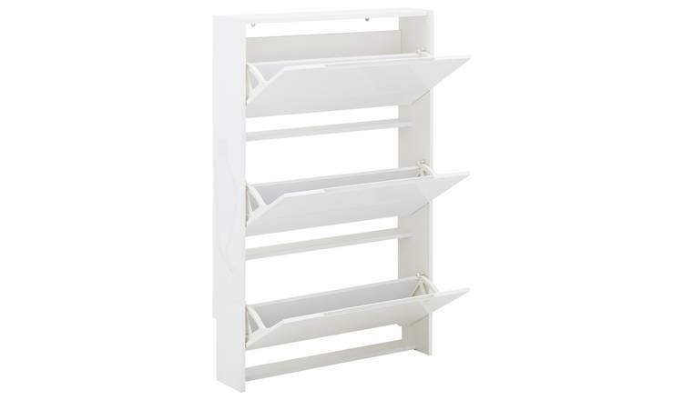 3 tier discount shoe rack argos