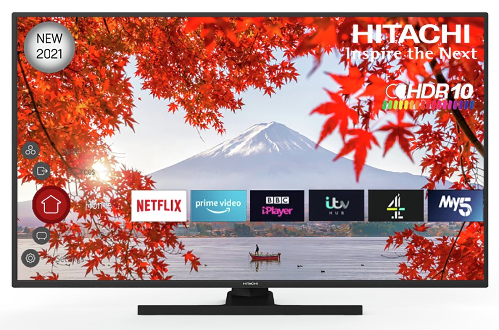 Hitachi 55 Inch 55HK6100U 4K Smart UHD HDR Freeview TV