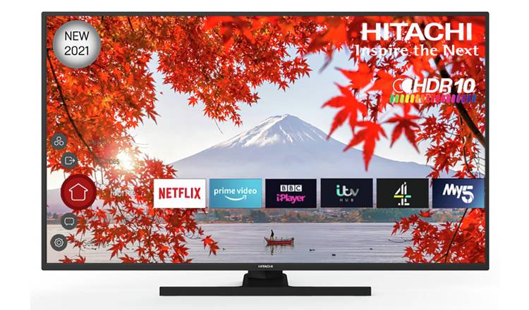 Buy Hitachi 55 Inch 55hk6100u 4k Smart Uhd Hdr Freeview Tv Televisions Argos