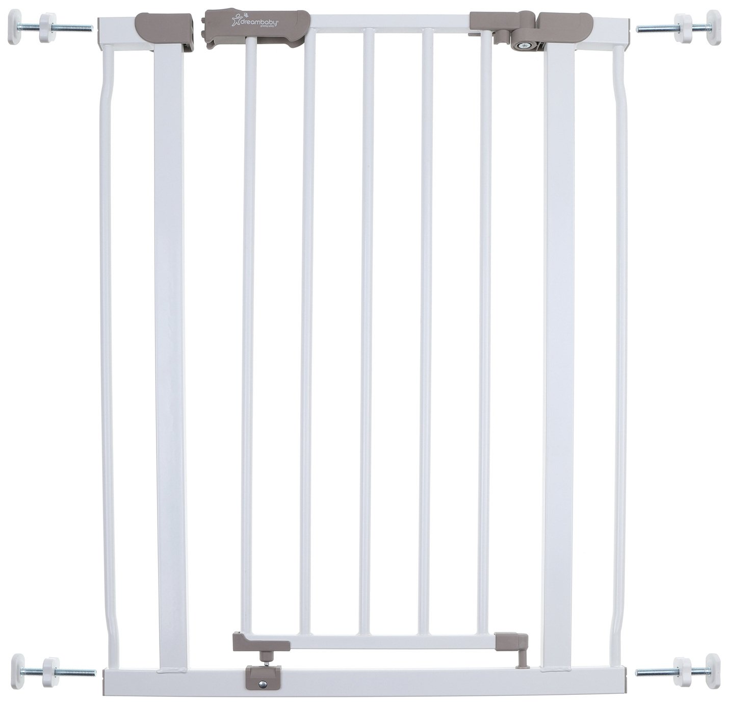 Dreambaby AVA Slimline Safety Gate Fits 61-68cm - White