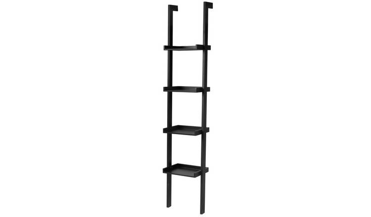 Habitat Jessie Narrow Ladder Shelf - Black