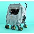 Double pushchair rain cover argos hotsell