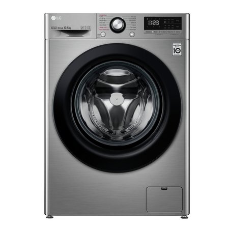 LG  F4V310SSE 10KG 1400 Spin Washing Machine - Graphite