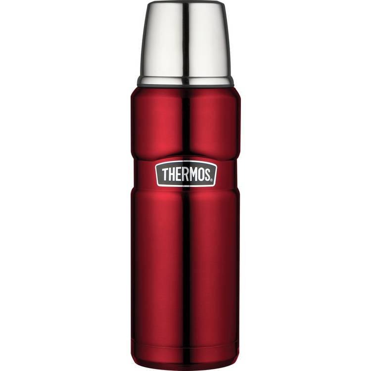 Thermos Stainless King Red Flask - 470ml 0