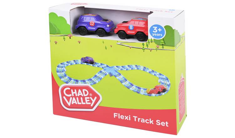 Chad Valley Track with 2 Vehicle Set