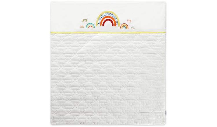 Ickle Bubba Kids Rainbow Cotton Cot Quilt