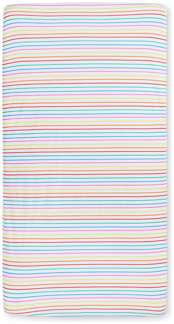 Ickle Bubba Kids Rainbow Fitted Cotton Cot Sheet review