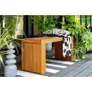 Buy Habitat Samoa Eucalyptus 2 Seater Garden Bench - Natural | Garden ...