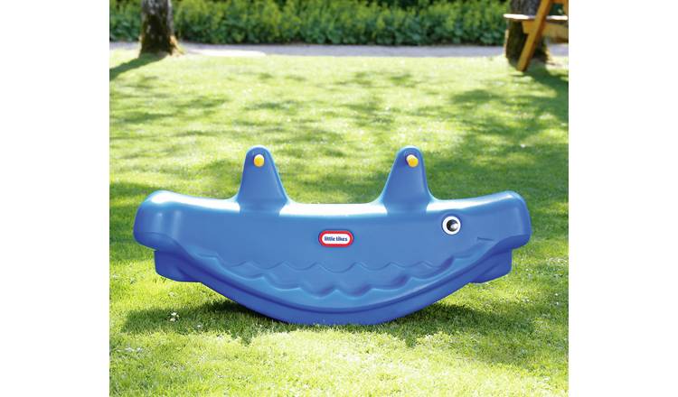 Buy Little Tikes Whale Teeter Totter Blue Baby rocking horses and