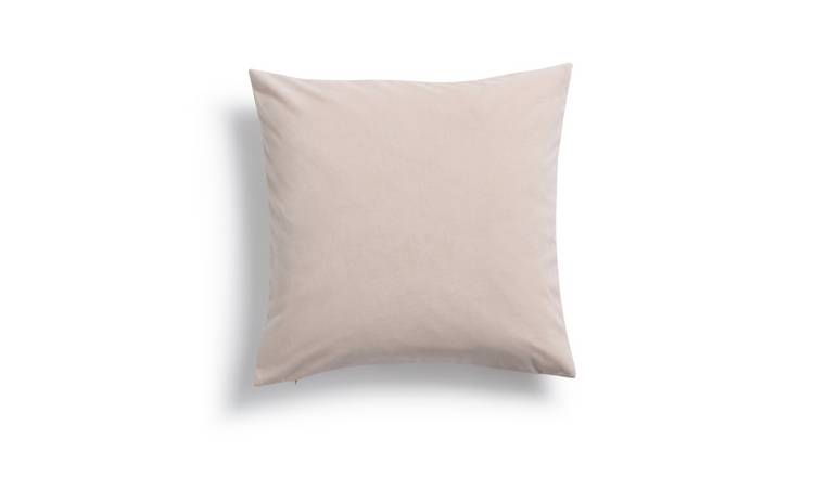 Pink hotsell velour cushions