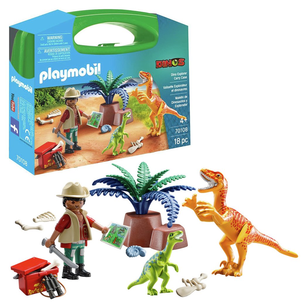 Playmobil 70108 Dinosaur Explorer Carry Case Toy review