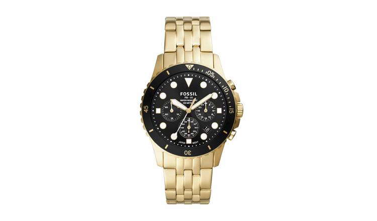 Buy Fossil Men's Gold Stainless Steel Bracelet Watch | Men's watches | Argos