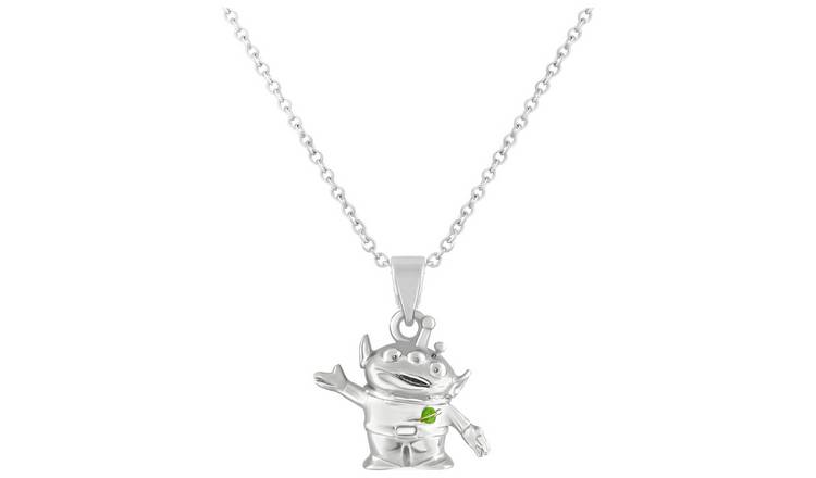 Disney Silver Plated Toy Story Carded Pendant Necklace
