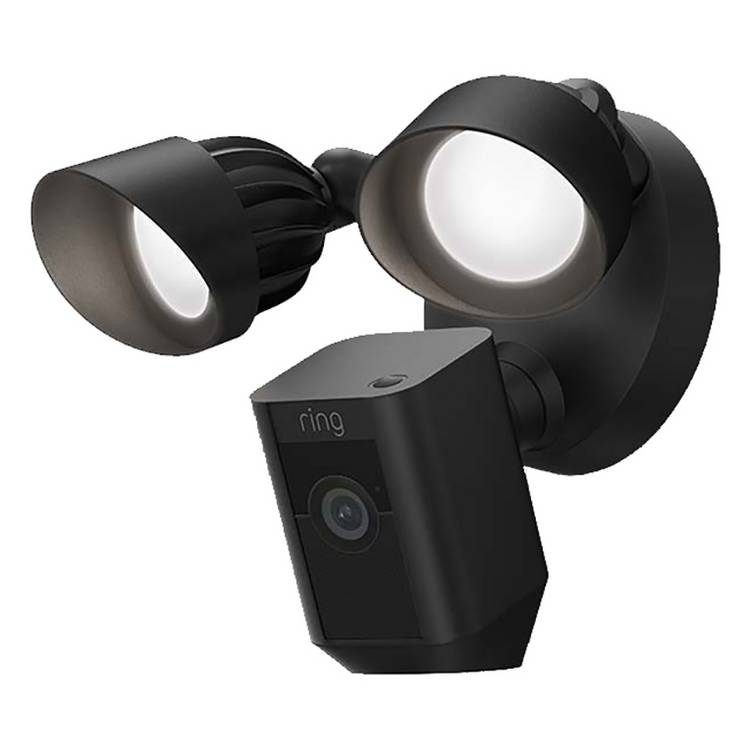 Ring Floodlight Wired Plus Cam Security Camera CCTV - Black 0