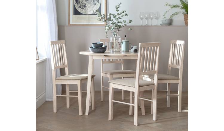 Argos table best sale 4 chairs