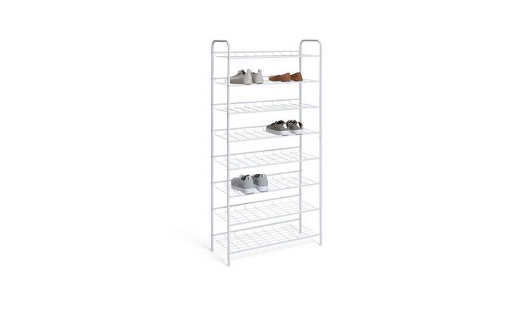 Argos white best sale shoe storage