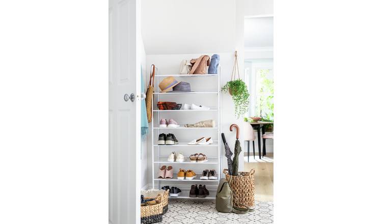 8-Tier Freestanding Shoe Rack