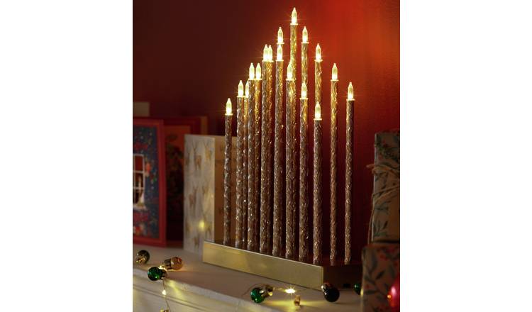 Argos Home Gold Candle Arch