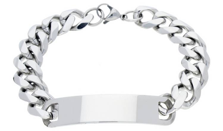 Men's silver deals bangle argos