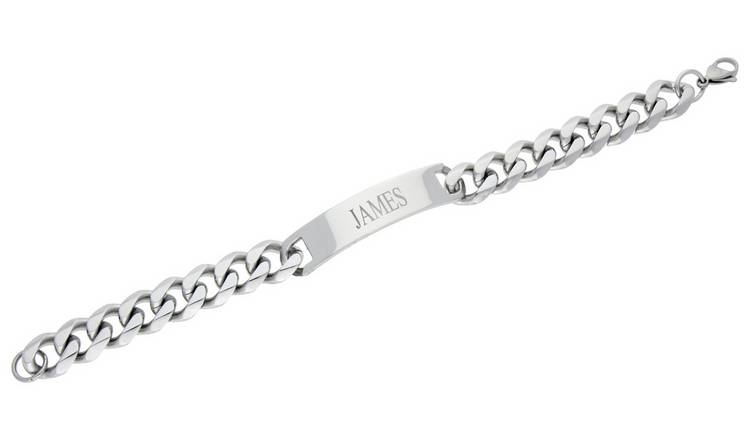 Mens silver clearance bangle argos