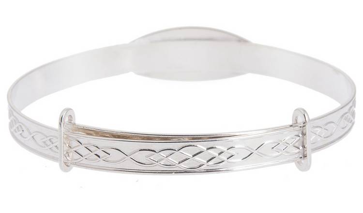 Silver bangle for baby on sale price