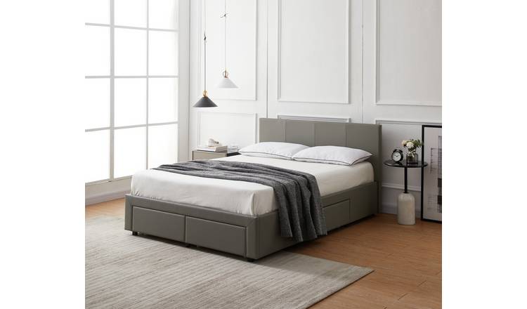 Argos grey shop bed frame