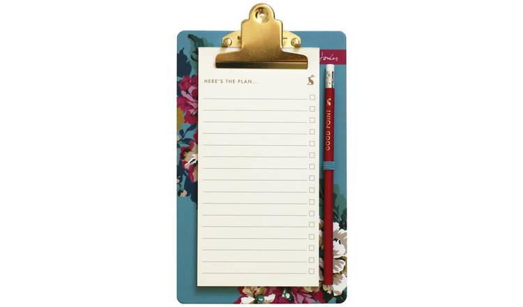 Joules Checklist and Clipboard Set